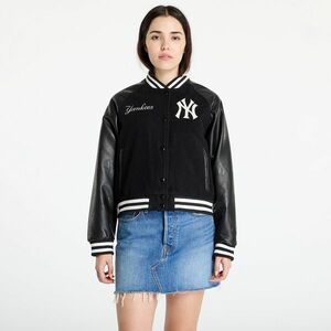 Jacheta New Era MLB Womens Varsity New York Yankees Black/ Off White imagine