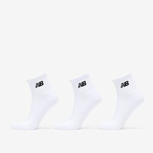 New Balance Everyday Ankle 3-Pack White imagine