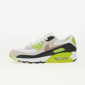 Sneakers Nike Air Max 90 White/ Khaki-Cyber-Dk Smoke Grey imagine