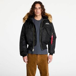 Jacheta Alpha Industries 45P Hooded Black imagine