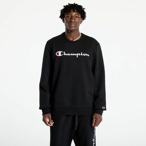 Champion Crewneck Sweatshirt Black imagine