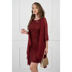 Rochie eleganta bordo imagine