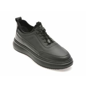 Pantofi casual GRYXX negri, 205806, din piele naturala imagine