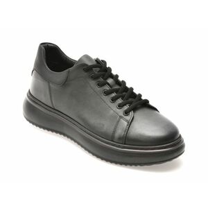 Pantofi casual GRYXX negri, 208504, din piele naturala imagine