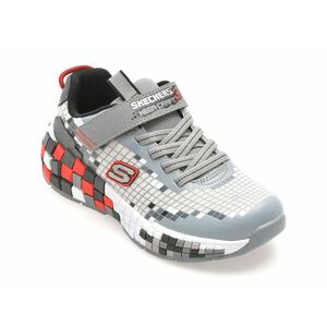 Pantofi sport SKECHERS gri, 402182L, din material textil imagine