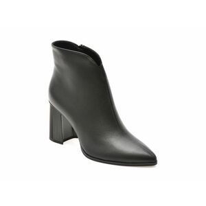 Botine casual EPICA negre, DX717, din piele naturala imagine