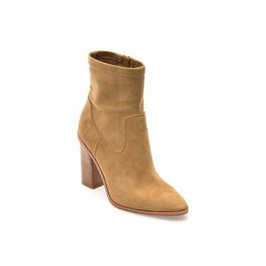 Botine casual ALDO nude, 13806161, din piele intoarsa imagine