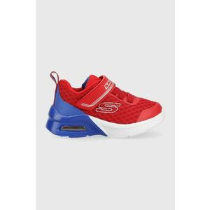 Skechers sneakers pentru copii culoarea rosu imagine