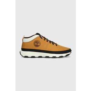 Timberland pantofi Winsor Trail Mid Leather culoarea bej, TB0A5TWV2311 imagine