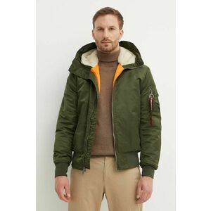 Alpha Industries geacă MA-1 Hooded bărbați, culoarea verde, de iarnă 158104.257-green imagine