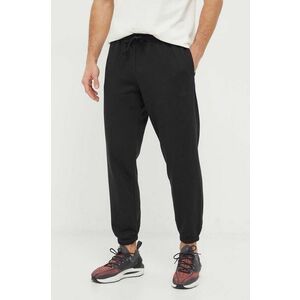 adidas pantaloni de trening culoarea negru, uni IW1184 imagine