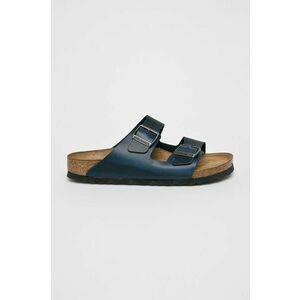 Birkenstock slapi de piele Arizona SFB culoarea albastru marin, 1013644 imagine