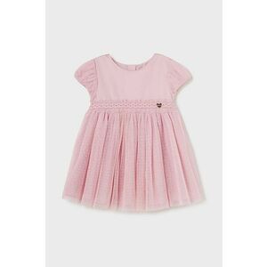 Mayoral rochie bebe culoarea roz, mini, evazati imagine