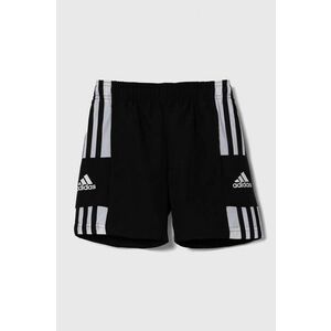 adidas Performance pantaloni scurti copii SQ21 DT SHO Y culoarea negru, talie reglabila imagine