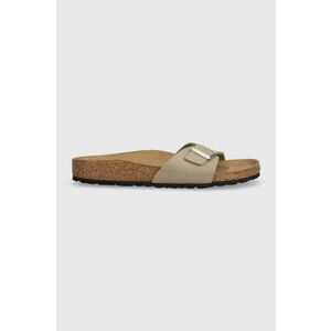 Birkenstock papuci Madrid femei, culoarea bej, 1026706 imagine