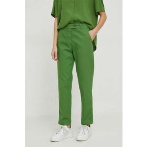 United Colors of Benetton pantaloni femei, drept, high waist imagine