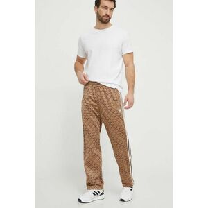 adidas Originals pantaloni de trening culoarea maro, cu imprimeu IS2922 imagine