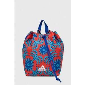 adidas Performance rucsac Farm Rio femei, culoarea roșu, mic, cu model IS3348 imagine