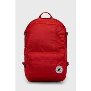 Converse Rucsac culoarea rosu, mare, material neted imagine