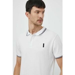 Tricou barbatesc Polo alb imagine