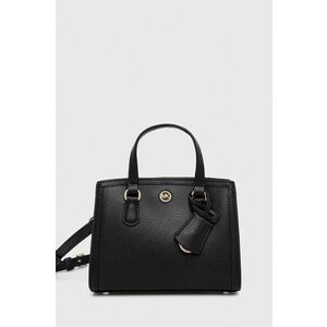 MICHAEL Michael Kors poseta de piele culoarea negru imagine