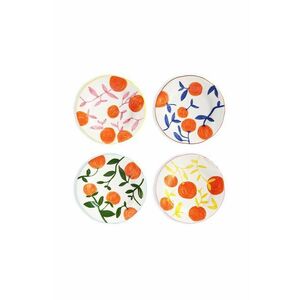 &k amsterdam un set de farfurii Orange Twig 4-pack imagine