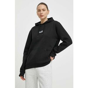 Ellesse bluza Jazana OH Hoody femei, culoarea negru, cu glugă, cu imprimeu, SGP16460 imagine