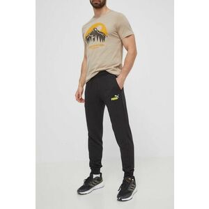 Puma pantaloni de trening culoarea negru, cu imprimeu 586768 imagine