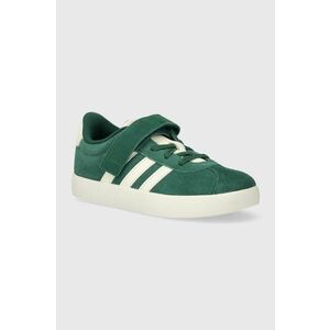 adidas sneakers pentru copii VL COURT 3.0 EL C culoarea verde imagine