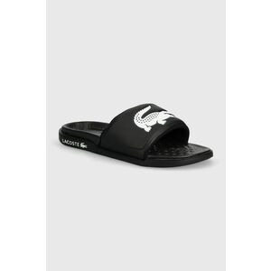 Lacoste papuci Serve Dual Synthetic Logo Strap barbati, culoarea negru, 43CMA0110 imagine