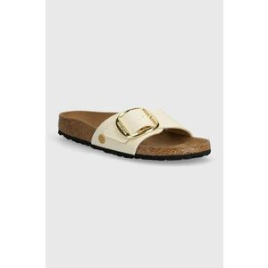 Birkenstock papuci Madrid Big Buckle femei, culoarea bej, 1026721 imagine