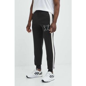 Puma pantaloni de trening X ONE PIECE culoarea negru, cu model, 624671 imagine