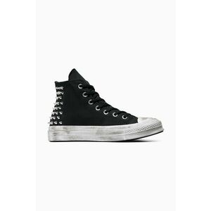 Converse tenisi Chuck 70 femei, culoarea negru, A07207C imagine