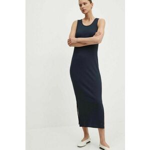 Marc O'Polo rochie DENIM culoarea albastru marin, maxi, mulata, 5000000137 imagine