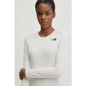 The North Face longsleeve sport Shadow culoarea bej, NF0A87TXQLI1 imagine