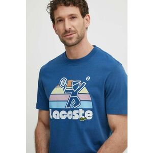 Lacoste tricou din bumbac barbati, cu imprimeu imagine