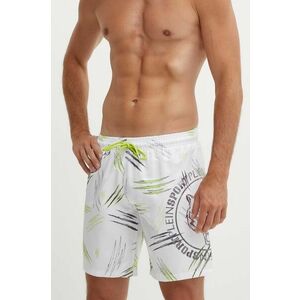 PLEIN SPORT pantaloni scurti de baie culoarea alb, PS24MBL06 imagine