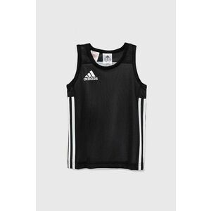 adidas Originals top copii 3G SPEE REVRS culoarea negru, cu imprimeu, DX6387 imagine