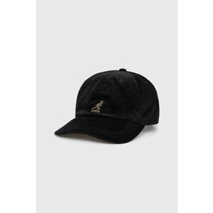 Kangol Căciulă culoarea negru, material neted imagine