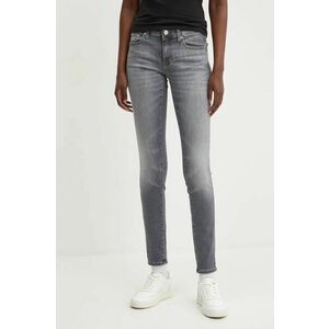 Tommy Jeans jeansi femei, culoarea gri, DW0DW19260 imagine