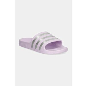 adidas papuci Adilette femei, culoarea violet, IE8920 imagine