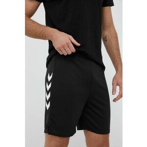 Hummel pantaloni scurți de antrenament Topaz culoarea negru imagine