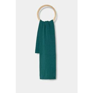 United Colors of Benetton esarfa de lana pentru copii culoarea verde, neted, 1044CU00V imagine