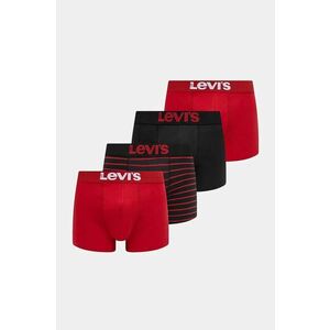 Levi's boxeri 4-pack bărbați, culoarea negru imagine