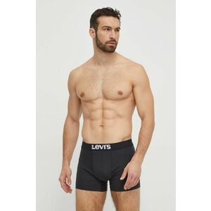 Levi's boxeri 4-pack bărbați, culoarea negru imagine