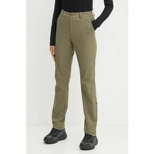 Columbia pantaloni de exterior Leslie Falls culoarea verde, 2087083 imagine