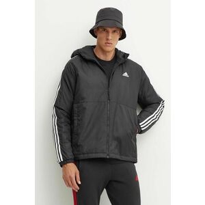 adidas geaca Essentials barbati, culoarea negru, de iarna, IN7194 imagine