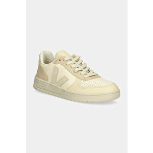 Veja sneakers din piele V-10 culoarea bej, VX0503673A imagine