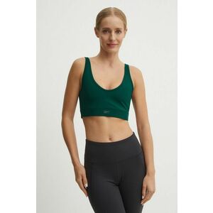 Reebok sutien sport Active Collective culoarea verde, neted, 100205554 imagine