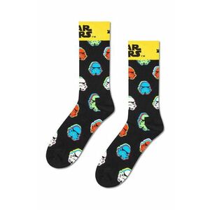 Happy Socks sosete x STAR WARS Stormtrooper Sock culoarea negru, P002886 imagine